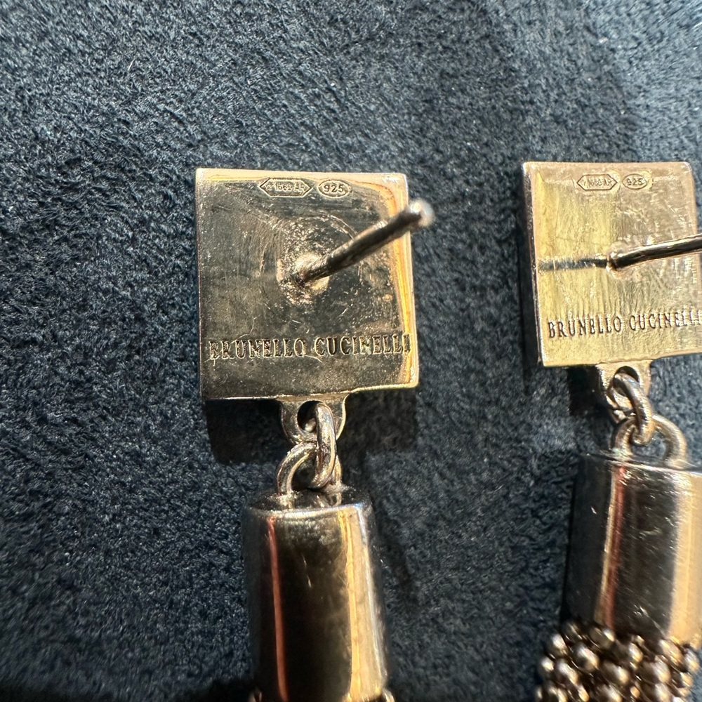 Brunello Cucinelli Tassel Earrings - Picture 7 of 8
